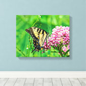 Frack Butterfly Leinwanddruck (Insitu (Holzboden))