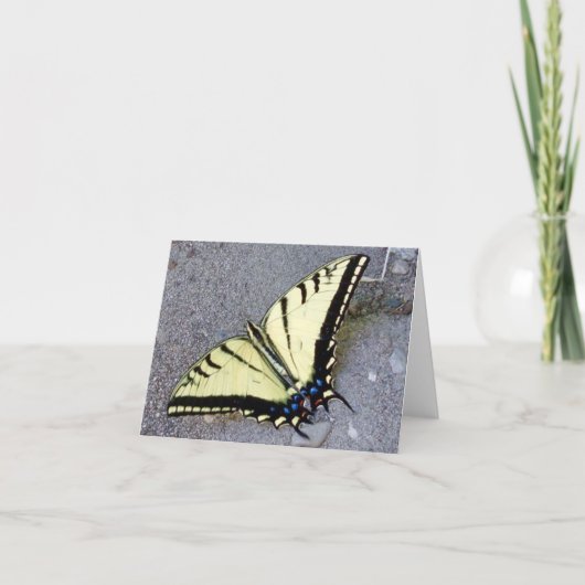 Frack Butterfly mit Irish Quote Note Card Karte (Vorderseite)