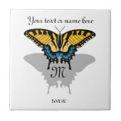 Frack Butterfly Monogramm Fliese (Vorderseite)