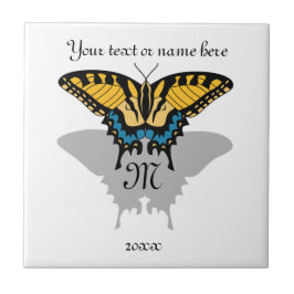 Frack Butterfly Monogramm Fliese