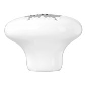 Frack Butterfly Monogramm Keramikknauf (Seitenansicht)