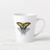 Frack Butterfly Monogramm Milchtasse (Rechts)