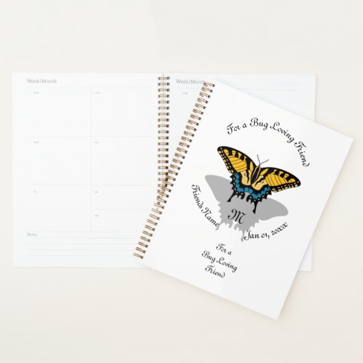 Frack Butterfly Monogramm Planer (Anzeige)
