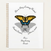 Frack Butterfly Monogramm Planer (Vorderseite)