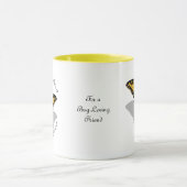 Frack Butterfly Monogramm Tasse (Zentrum)