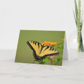Frack Butterfly Notecard Karte (Vorderseite)