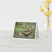 Frack Butterfly Ostergrusskarte Karte (Gelbe Blume)