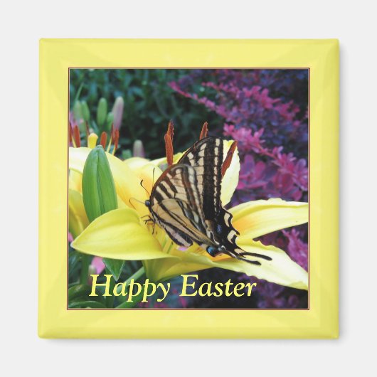Frack Butterfly Ostermagnet Magnet (Vorne)