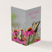 Frack Butterfly, rosa Blume (Vorderseite)