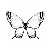 Frack Butterfly RubberStamp Gummistempel (Prägung)
