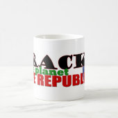 Frack der Planet Kaffeetasse (Mittel)