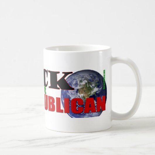 Frack der Planet Kaffeetasse (Rechts)