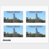 Frack Leuchtturm, Grand Manan, N.B. Stickers (Blatt)