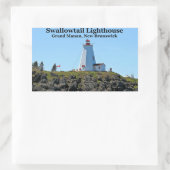 Frack Leuchtturm, Grand Manan, N.B. Stickers (Tasche)