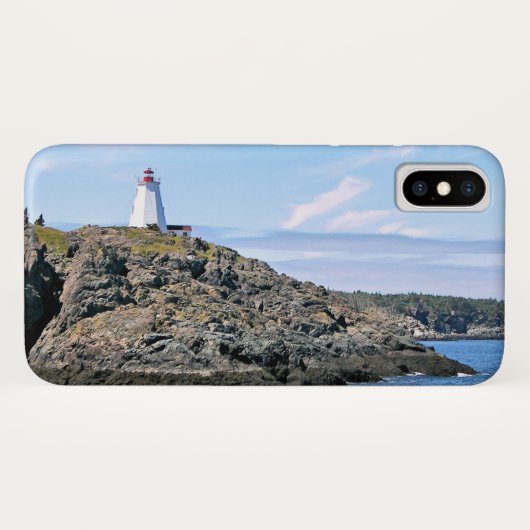 Frack Lighthouse Grand Manan Apple Case (Rückseite (Horizontal))