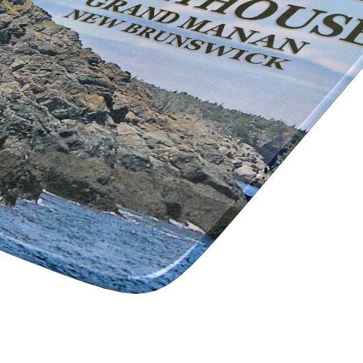 Frack Lighthouse Grand Manan Cutting Board Schneidebrett (Ecke)