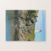 Frack Lighthouse Grand Manan Jigsaw Puzzle (Horizontal)