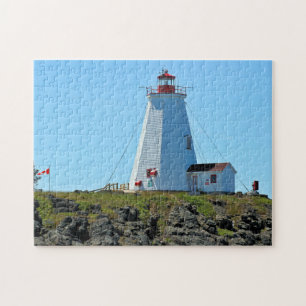 Frack Lighthouse Grand Manan Jigsaw Puzzle