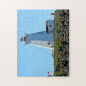 Frack Lighthouse Grand Manan Jigsaw Puzzle (Vertikal)