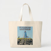 Frack Lighthouse Grand Manan N.B. Tote Bag Jumbo Stoffbeutel (Vorne)