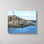 Frack Lighthouse Grand Manan Wrapped Canvas Leinwanddruck (Vorderseite)