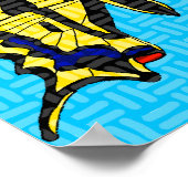 Frack - Plakatdruck Poster (Ecke)