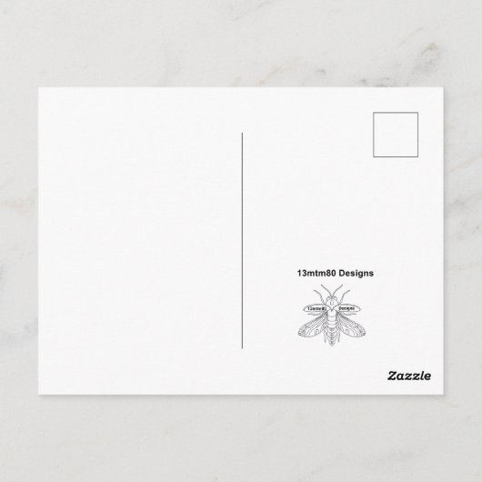 Frack - Postkarte (Rückseite)