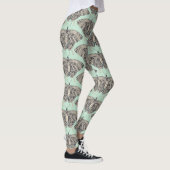 Frack-Schmetterling-Basalt Leggings (Rechts)