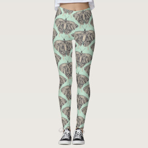 Frack-Schmetterling-Basalt Leggings