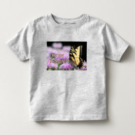 Frack Schmetterling Geburtstagswünsche Kleinkind T-shirt