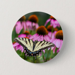 Frack-Schmetterling im Ostteil Button