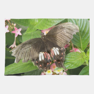 Frack Schmetterling Makro Handtuch