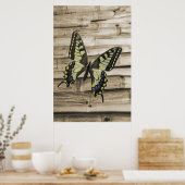 Frack-Schmetterling Poster (Küche)