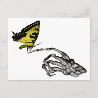 Frack-Schmetterling Postkarte