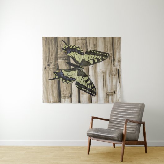 Frack-Schmetterling Wandteppich (Beispiel (Horizontal))