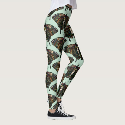 Frack-Schmetterlingminze Leggings (Rechts)