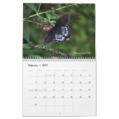 Frack-Schmetterlings-Kalender Kalender (Feb 2027)