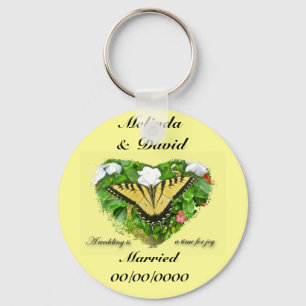 Frack-Schmetterlingsartikel Hochzeiten Schlüsselanhänger