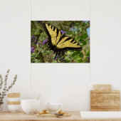 Frack über Butterfly Bush Poster (Küche)