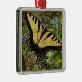 Frack über Butterfly Bush Silbernes Ornament (Rechts)