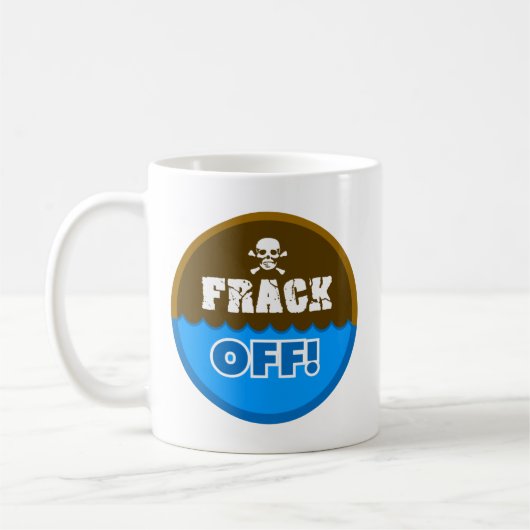 FRACK WEG! - KAFFEETASSE (Links)