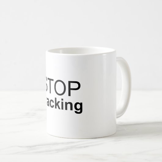 Fracking Kaffeetasse (VorderseiteRechts)