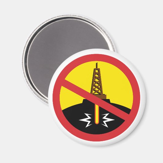 Fracking Magnet (Vorderseite/Rückseite)