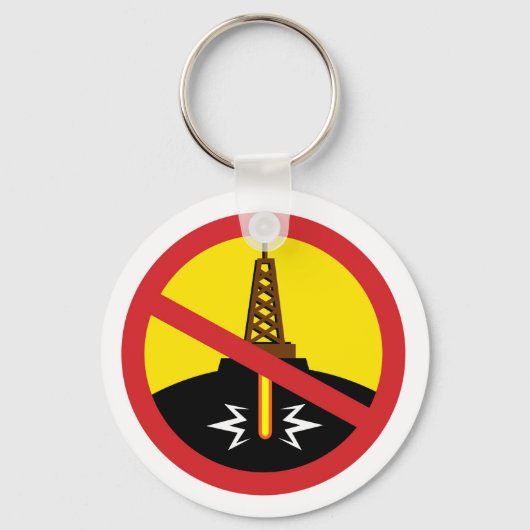 Fracking Schlüsselanhänger (Vorderseite)