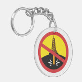 Fracking Schlüsselanhänger (Vorderseite links)