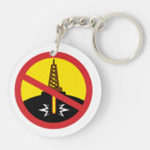 Fracking Schlüsselanhänger (Rückseite)