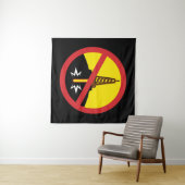 Fracking Wandteppich (Beispiel (Horizontal))