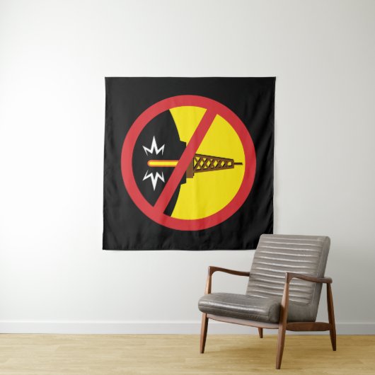 Fracking Wandteppich (Beispiel (Horizontal))