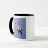 Frackschmetterling nach Metamorphose Tasse (Vorderseite Links)