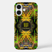 FracktalKan Individuelle Name Monogram Phone Case (Rückseite)